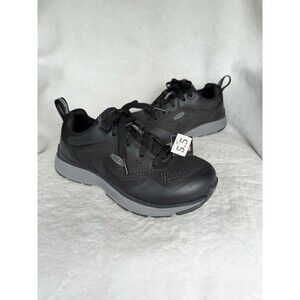 KEEN Utility Sparta II Aluminum Toe Work Shoes Women's Black Lace Up Low Top 5.5